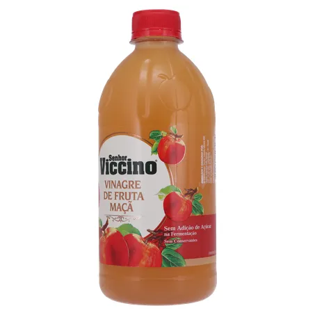 Vinagre de Fruta Senhor Viccino Maçã Garrafa 500ml 360-4