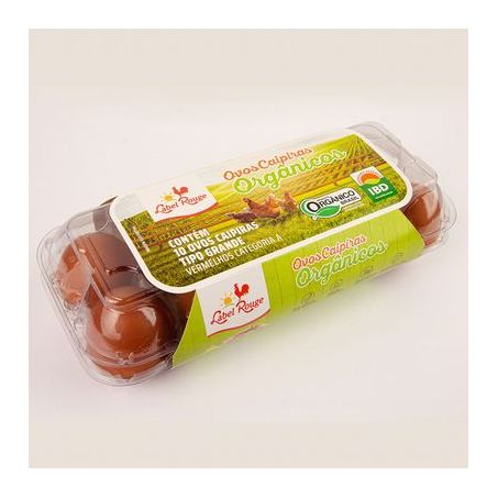 OVO CAIPIRA LABEL ROUGE ÔMEGA 3 VERMELHOS TIPO GRANDE BANDEJA