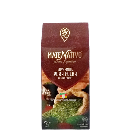 ERVA MATE MATE NATIVO 250GR PURA FOLHA