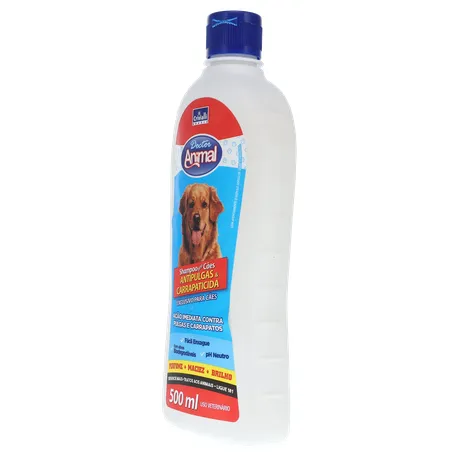 Shampoo Dr Animal 500ml Anti Pulgas 360-5