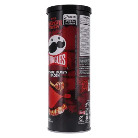 SALGADINHO BATATA PRINGLES NETFLIX STRANGER THINGS BACON 100G 360-4