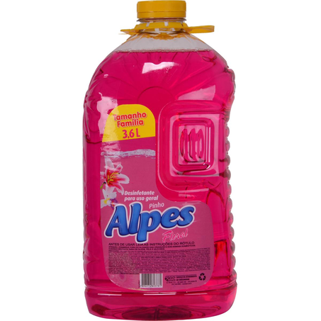 Desinfetante Alpes 3,6 Litros - Floral