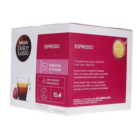 Cápsula Dolce Gusto Espresso Arábica Premium C/10 60g 360-5