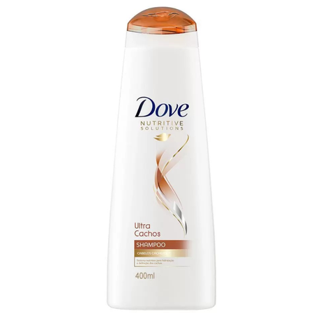 Shampoo dove 400ml ultra cachos