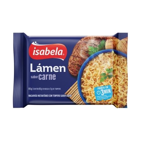 Macarrão Isabela carne 74,3g