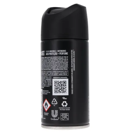 DESODORANTE AEROSSOL AXE 48H URBAN
150ML 360-22