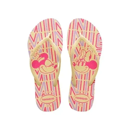 Sand. havaianas kids slim disney buttercream 27/8