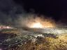 Bombeiros de Cunha Porã combatem incêndio em área de vegetação