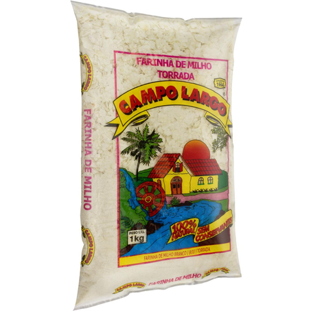 Farinha de Milho Campo Largo 1kg - Branca