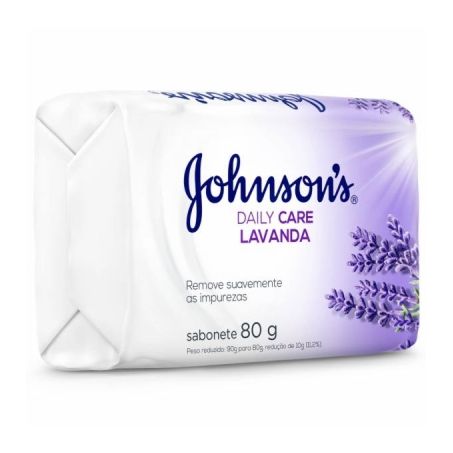 SABONETE J&J 80G LAVANDA