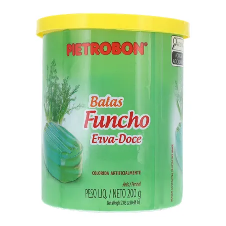 Balas Funcho Erva Doce Pietrobon Pote 200gr 360-2