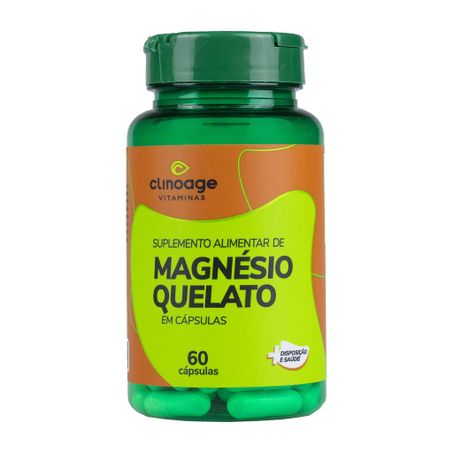 MAGNESIO QUELATO 625MG 60CAPSULAS CLINOAGE