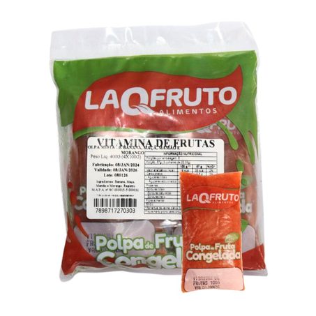 Polpa vitamina laqfruto cg 400g