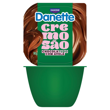 Sobremesa Danette 90g - Cremosão - Avelã