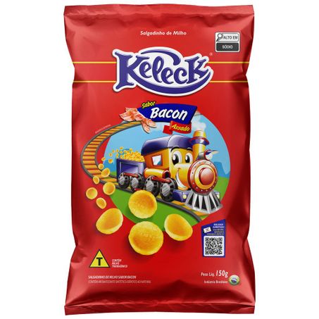 SALGADINHO KELECK MAX BACON 150G