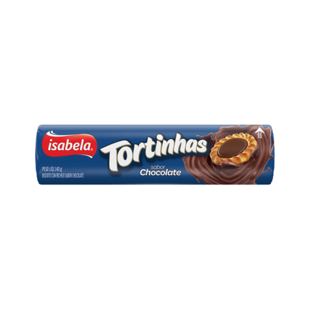 BISCOITO TORTINHAS ISABELA CHOCOLATE 140G*