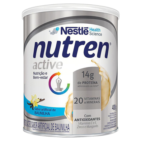 Nutren Active 400g - Baunilha - Lata