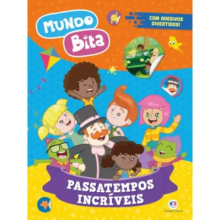 Livro Ciranda Cultural Mundo Bita Passatempos Incriveis Ades Ativ