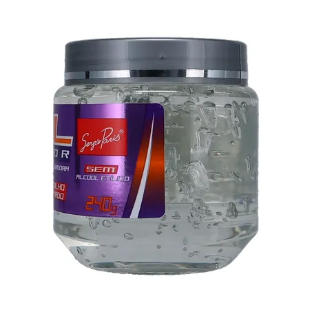 Gel fixador sergio paris brilho m.forte 240g 360-9