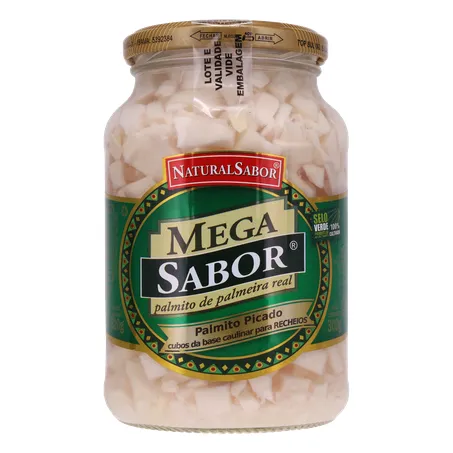 Palmito mega sabor picado 300g 360-0