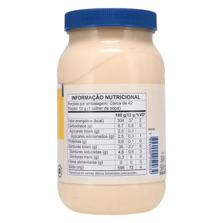 MAIONESE HELLMANN'S POTE 500G 360-24