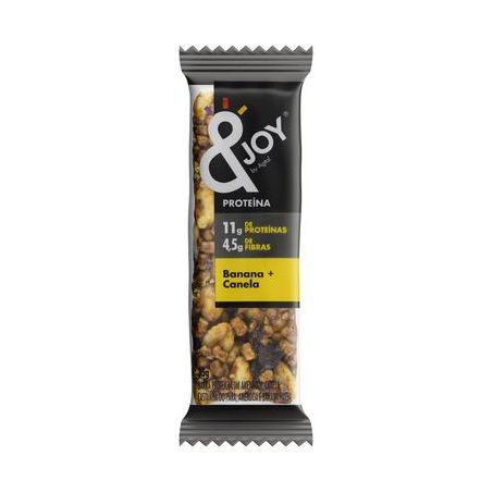 Barra de cereal avelã zero nibs cacau &joy 35g