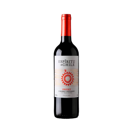 Vinho Chileno Espiritu De Chile Sweete Cabernet Sauvignon 750ml