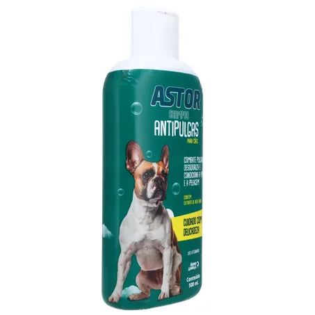 SHAMPOO ASTOR ANTIPULGAS PARA CAES 500ML 360-32
