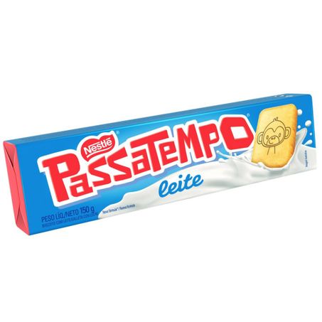 Bisc rech 150g passatempo leite