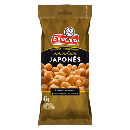 AMENDOIM JAPONÊS ELMA CHIPS 45G