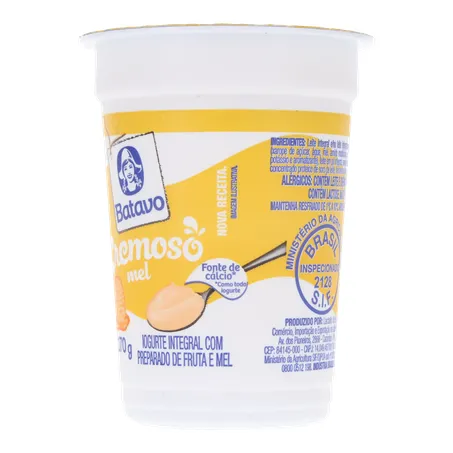 Iogurte Natural Batavo Mel 170G 360-3