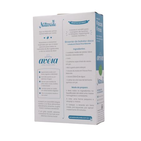 Aveia naturale flocos finos 170g 360-34