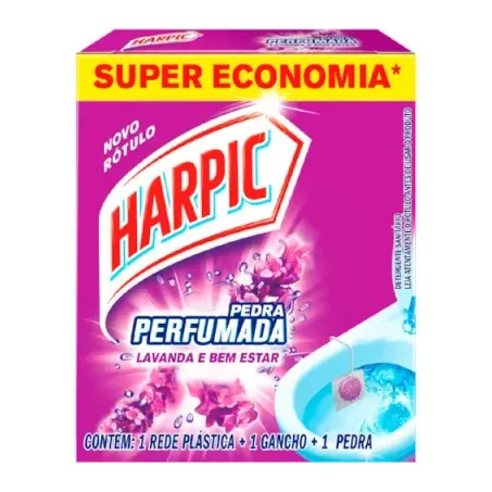 HARPIC PEDRA PERFUMADA LAVANDA C/2 UN