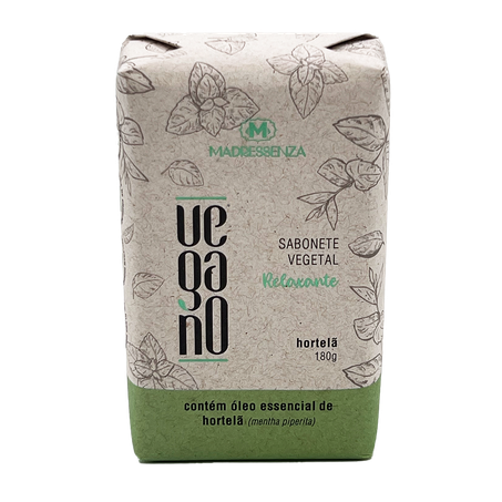 Sabonete Veg Madressenza Hortelã Relax 180g