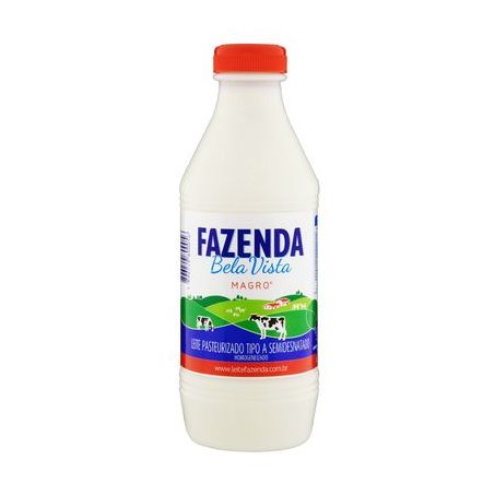 Leite Pasteurizado Fazenda Bela Vista Tipo A Semidesnatado 1LT