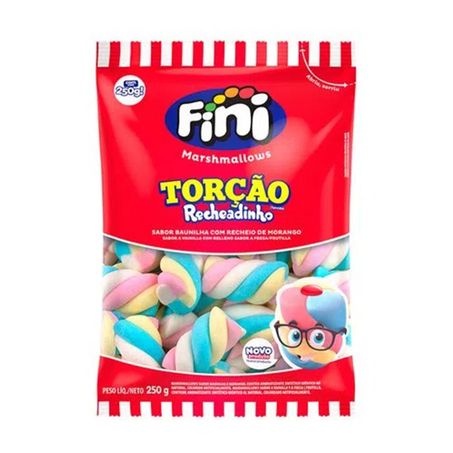 Goma Fini 250g Marshmallow Torçao Trad Recheadinho