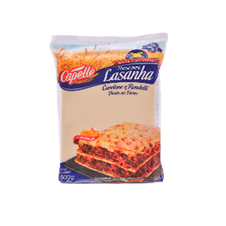 MASSA CAPELLE LASANHA 500G