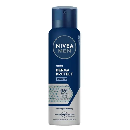 ANTITRASPIRANTE AEROSOL NIVIA MEN DERMA DEFENDE 150ML