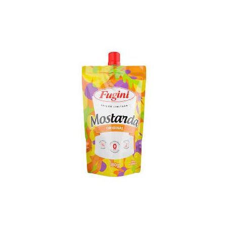 MOLHO MOSTARDA FUGINI SACHE BICO 180 G