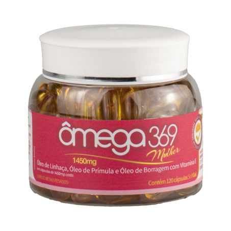 ÔMEGA 369 MULHER 1450MG 120CAPS