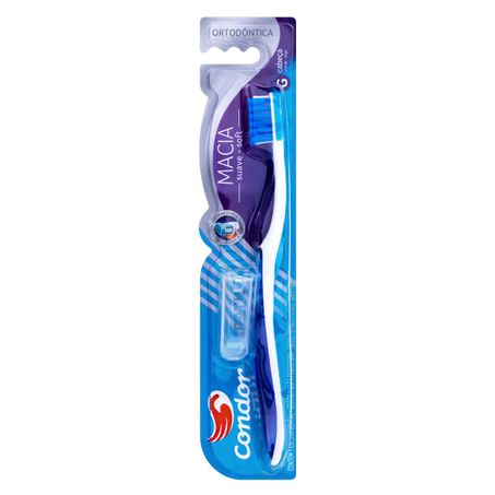 ESCOVA DENTAL MACIA ORTODÔNTICA CABEÇA G CONDOR