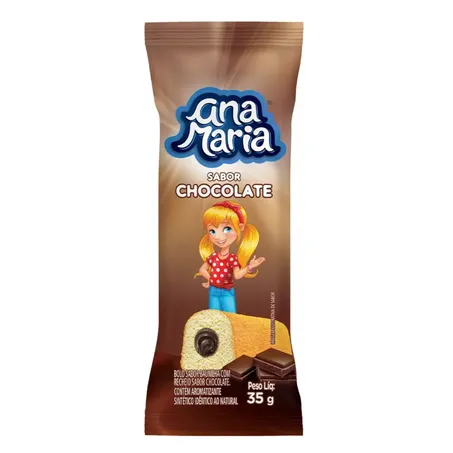 Bolinho Ana Maria Chocolate 35G