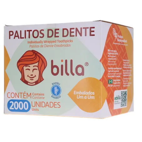 PALITO DENTAL BILLA 2.000 UNIDADES 360-21