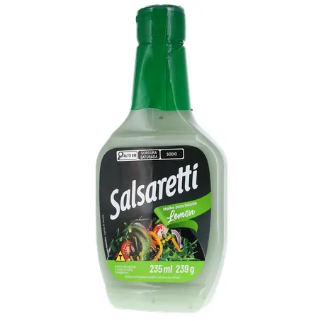 Molho pronto p- salada salsaretti lemon 235ml 360-1