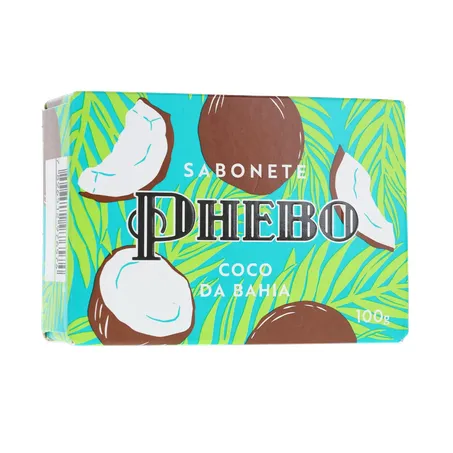Sabonete Barra Phebo Coco Da Bahia Cx 100g 360-34
