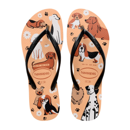 CHINELO HAVAIANAS SLIM FC PRETO 35/36