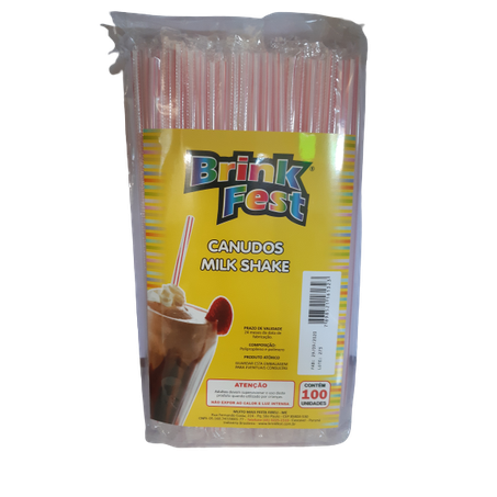 BRINK FEST CANUDOS MILK SHAKE C/100UN
