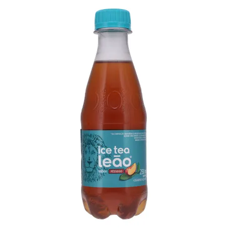 Chá Preto Ice Tea Leão Pêssego Pet 250ml