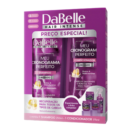 KIT DABELLE SHAMP+COND 2X1 CRONO PERFEITO