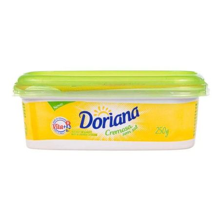 Margarina doriana cremosa sem sal 250g